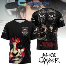 Image of Alice Cooper Welcome To My Nightmare Fan 3D T-shirt S351