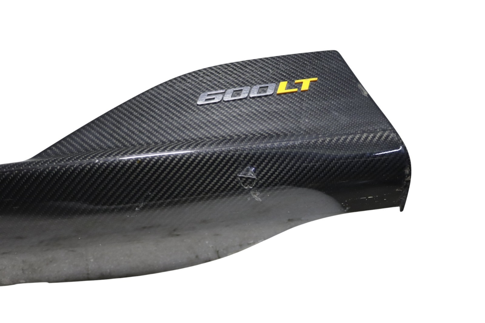 McLaren 600LT Spider Right Side Lower Carbon Door Molding Trim 2019 2020 OEM
