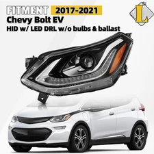 For 2017-2021 Chevy Bolt EV HID Projector w/ LED DRL Headlight Left Driver Side