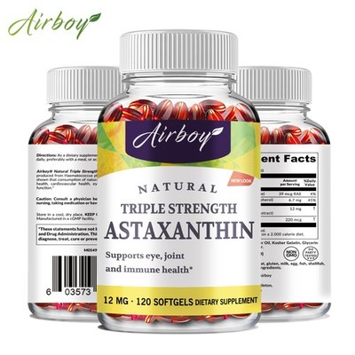 Astaxanthin - Eye, Joint, Heart and Cardiovascular Health, Lutein