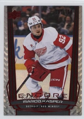 2025-26 Upper Deck Series 2 Encore Red 107/199 Marco Kasper #E-125 1r1g