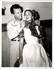 GA320 1949 Original Photo WEN NILES "MY FRIEND IRMA" HONORARY MAYOR ANN BLYTH