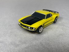 AFX/TOMY Mega G Ford Mustang Boss 302 Yellow  Black DESIRABLE Slot Car