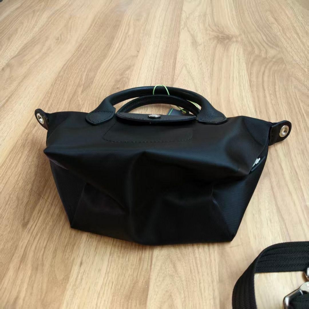 LONGCHAMP Longchamp XS Black ECONYL 2-way | eBay