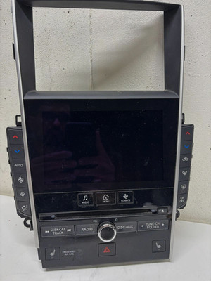 2017 2018 2019 Infiniti Q50 AC Climate Radio Control Panel Display Screen OEM