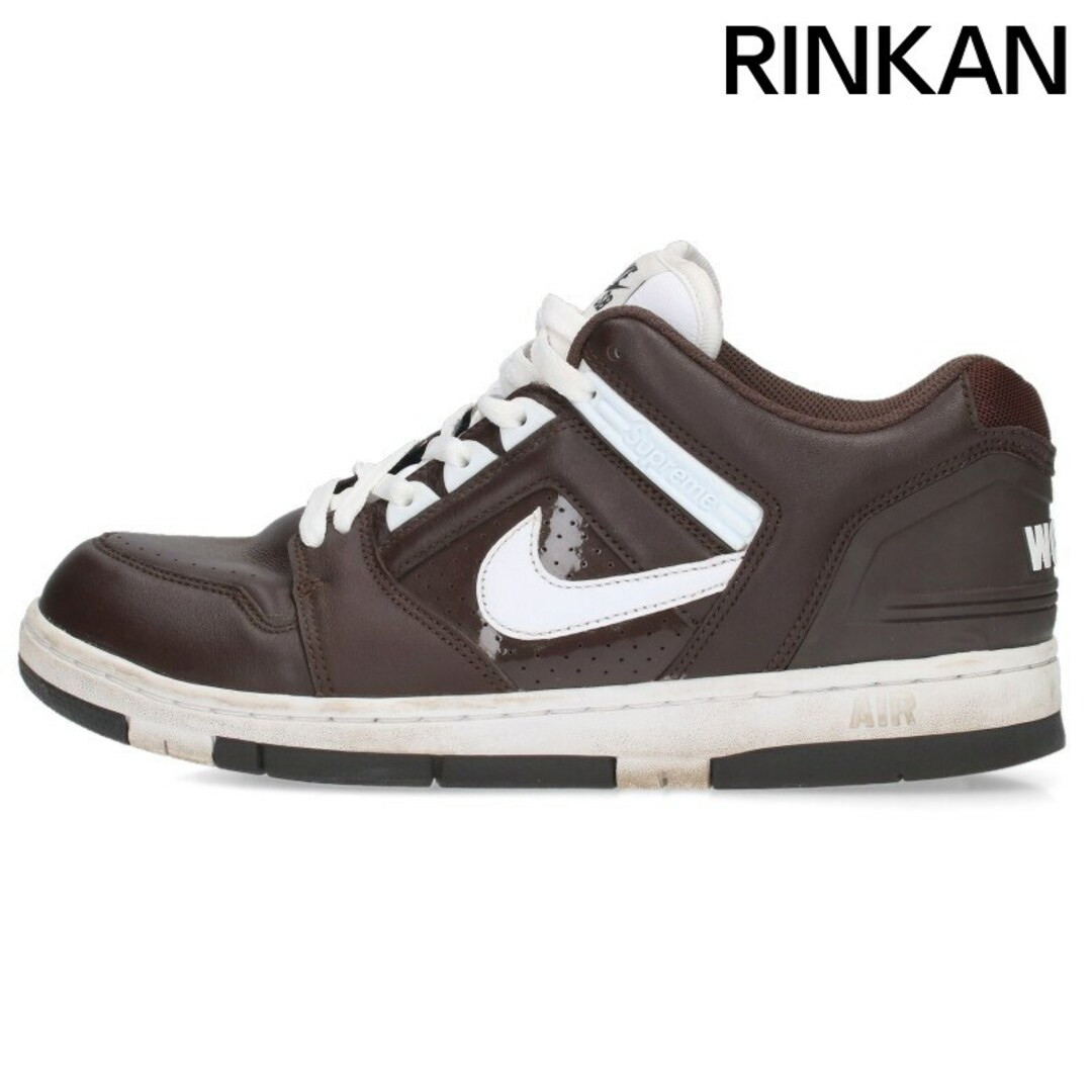 Nike x Supreme Air Force 2 BAROQUE BROWN AA0871-212 Sneakers Mens 
