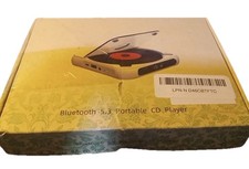 Bluetooth 5.1 Portable CD Player Batteries or USB Port