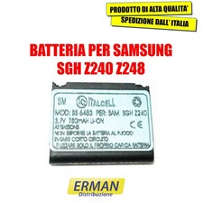BATTERIA PER SAMSUNG SGH Z240 Z248 E950 U900 U800 3,6V 600mAh