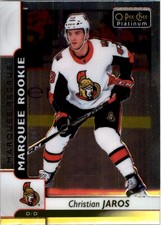 2017-18 O-Pee-Chee Platinum #169 Christian Jaros RC - HKY