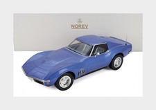 1:18 NOREV Chevrolet Corvette Coupe 1969 Blue NV189034 Model