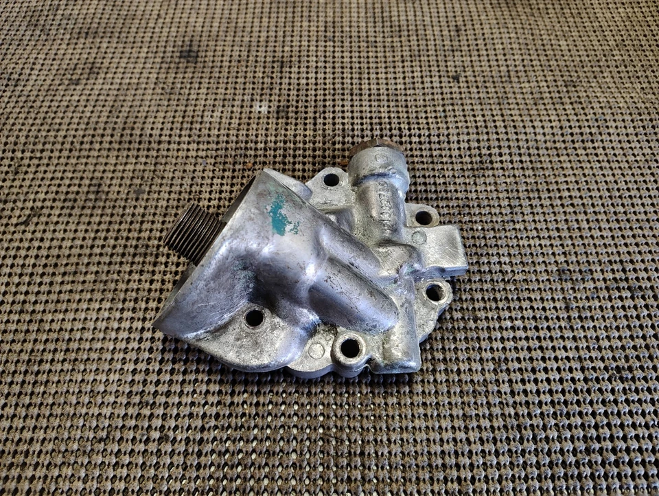 1967-76 Buick Skylark GS Riviera Electra 400 430 455 Oil Filter Housing 1382760 - Image 3 of 4