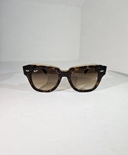 Ray-Ban State Street Havana Brown rb2186 Occhiali da sole Nuovi