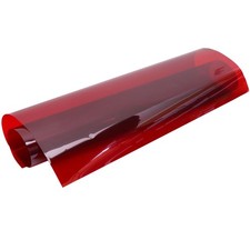 3Pcs Reusable Red Gel Flash Filters for Camera Durable Polyester Film Lighting