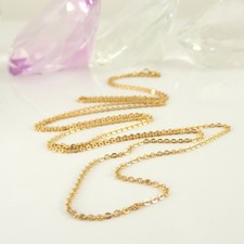 Lange Kette Goldkette Anker 750 Gelbgold 18K 4,3 Gramm Länge 84 cm