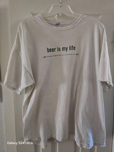 Summit Brewing Company "Beer Is My Life" T- shirt