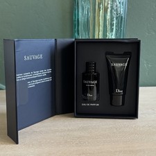 Dior Sauvage Eau de Parfume,Travel Gift Set, 10ml EDP 20 ml Shower Gel NIB