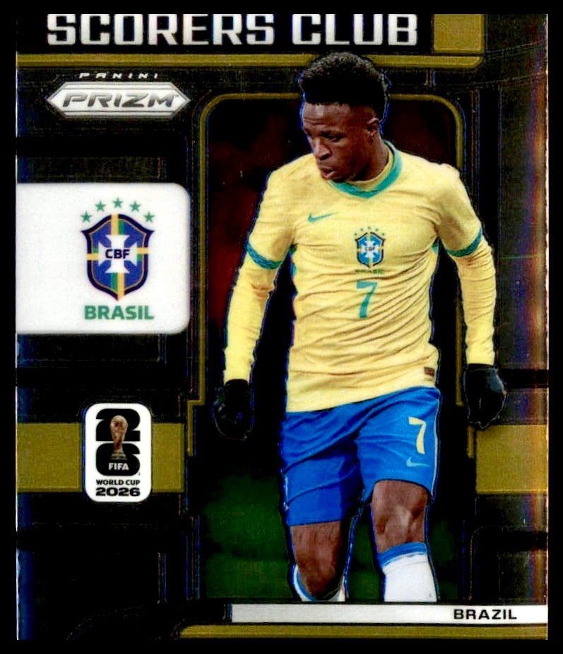 2026 Panini Prizm FIFA World Cup #6 Vini Jr. Scorers Club Brazil