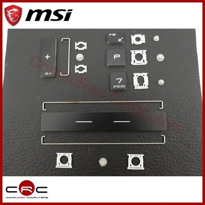 MSI GS60 GE62 GL62 GV62 GS63VR GP72 GT72 Taste für Tastatur ES Key for keyboard