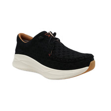 Twisted X Ladies Feather X Casual Black Driving Moc Shoe WCAU016