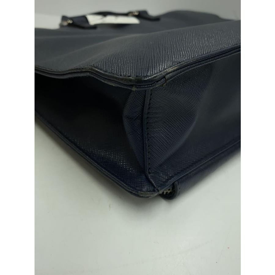 PRADA Briefcase Solid Rectangular 15.75x11.02x2.3… - image 9