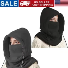 Winter Fleece Thermal Windproof Mask Balaclava Ski Full Face Mask for Men Women