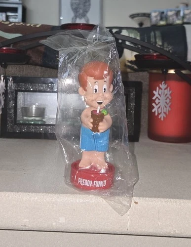 Super Rare Freddy Funko Wacky Wobbler Mini Air Freshener 2007 Box of Fun Sealed