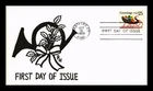 DR JIM STAMPS US COVER CHRISTMAS SLEIGH FIRST DAY ISSUE RH CACHET