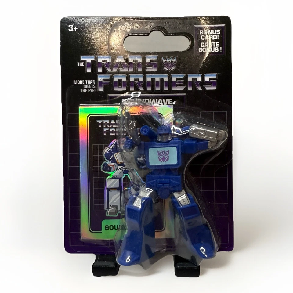 Transformers Figures With Bonus Holo Cards Hasbro Set Of 3 NEW - Image 4 of 4