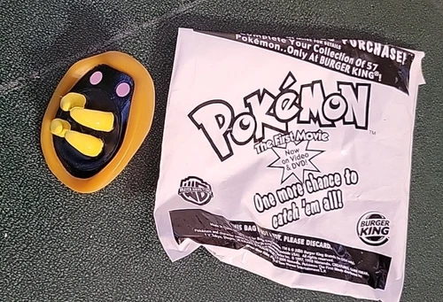 Vtg 1999 Burger King Pokemon Promo Kabuto Squirter Bath Toy