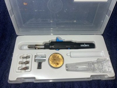 (1 KIT) BERNZOMATIC MAKER DETAIL TORCH KIT, CORDLESS BUTANE SOLDERING