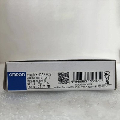 New In  Box Original Omron NX-DA3203 PLC Analog Output Unit Module NXDA3203