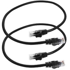 2Pcs Ethernet Cables Network Patch Cord Multi-use Laptop Network Cable Cat6 Cord