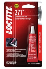Loctite Thread Locker - Red 271 - 6 ml Tube -...