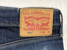 Levi's 541 Men  s Athletic Tapered Fit Dark Wash Jeans W31 L30