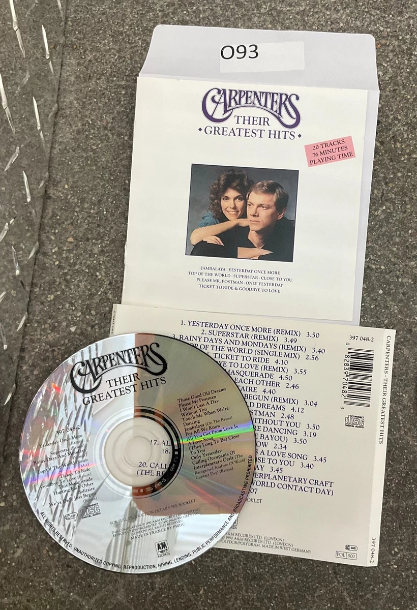 Carpenters 24k Gold Disc Music CDs for sale | eBay