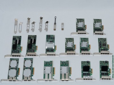 pfSense kompatible Low Profile/volle Höhe Intel Quad Port Ethernet Karte.  NIC