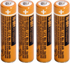 NI-MH AAA Rechargeable Battery 1.2V 550Mah 4-Pack Hhr-55Aaabu AAA Batteries for
