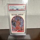NBA Hoops 1989-90 Michael Jordan #200 PSA 9 Chicago Bulls Base Basketball Card