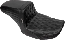Le Pera Kickflip Diamond Stitch Seat fits 2023-2025 Harley Touring FLTR FLHX