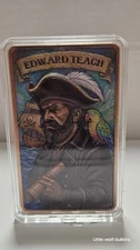2025 10oz .999 ADVP Copper Bullion Bar Pirate Captains BlackBeard First Serie