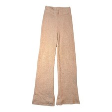 SKIMS Cozy Knit Pants with flare/wide leg Blush Lounge Pant