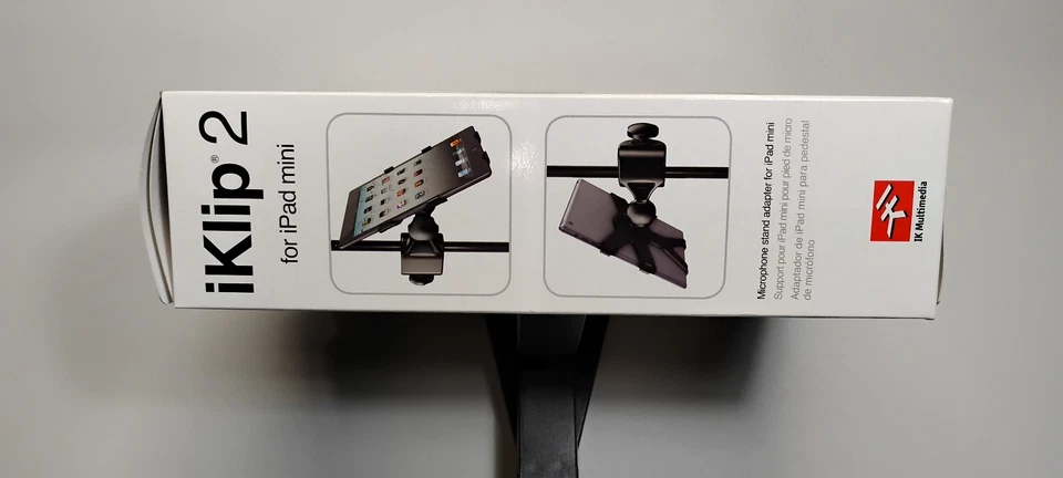 NEW IK Multimedia iKlip 2 Universal Mic Stand Adapter for Apple iPad mini - Image 4 of 4