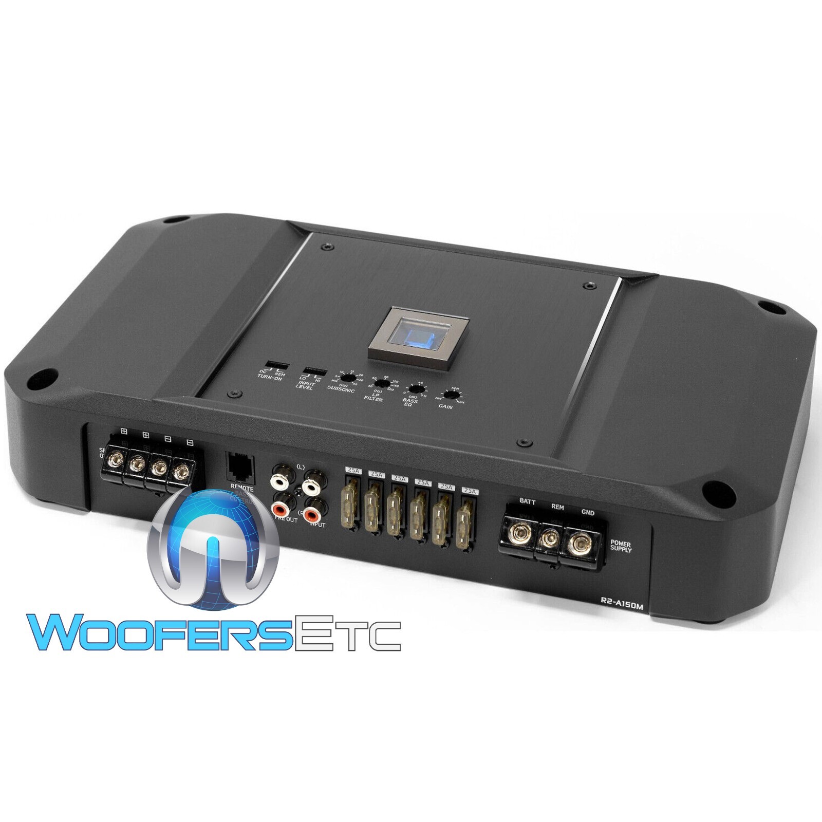 ALPINE R2-A150M 1500W RMS MONOBLOCK SUBWOOFERS BASS SPEAKERS 1-OHM AMPLIFIER NEW