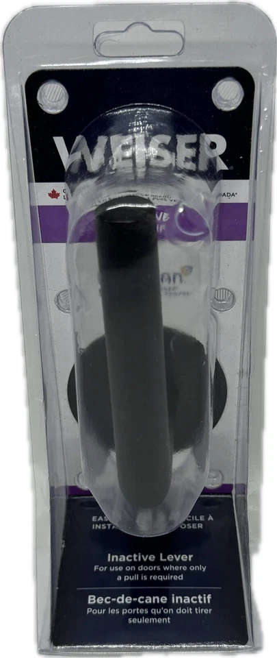 WISER MILAN MANIQUÍ PALANCA INACTIVA HIERRO NEGRO 9SHD120-042 SHD12 MIL514 RDT MS NUEVO Foto 2 de 4