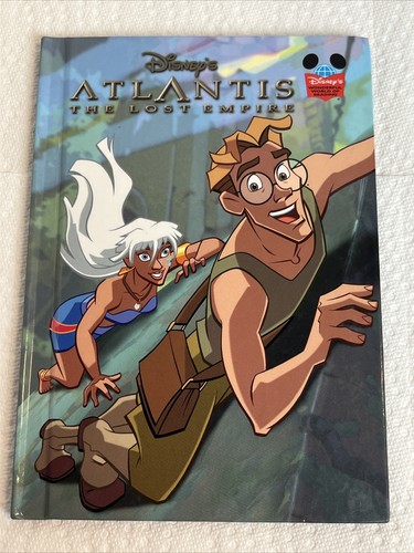 Atlantis The Lost Empire Disney's Wonderful World of Reading 2001 HC - Picture 1 of 3
