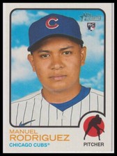 2022 Topps Heritage #291 Manuel Rodriguez Rookie RC