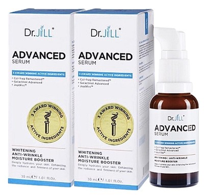 2xSerum DrJill Advanced Whitening Award2022 Booster G5 Essence BSB Moisture 30ml