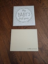 Kate  Milo Baby  s My Baby  s First Year Memory Keepsake Books - Gender Neutral