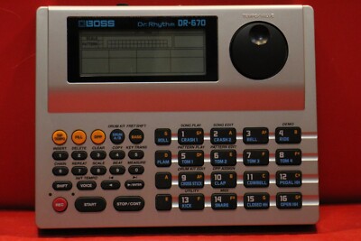 USED BOSS Roland DR-670 Dr. Rhythm Box Drum Machine Sequencer