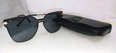 Prive Revaux The Madam Gold-Black Square Sunglasses 60-14  display picture 1